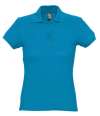 11338 Passion SOL'S Ladies Passion Cotton Piqué Polo Shirt Aqua colour image